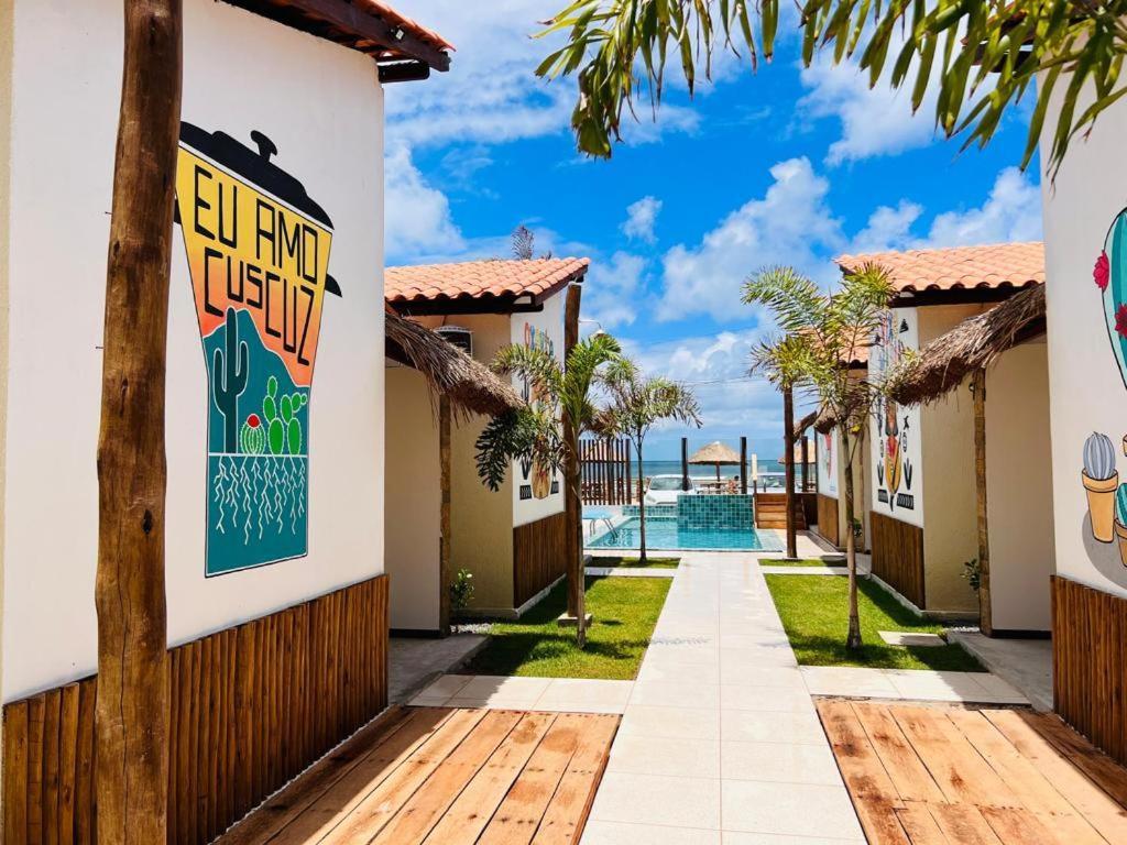 Flats Villas Litoral Sul - Praia Pontal Do Peba - Piacabucu - Al Eksteriør billede