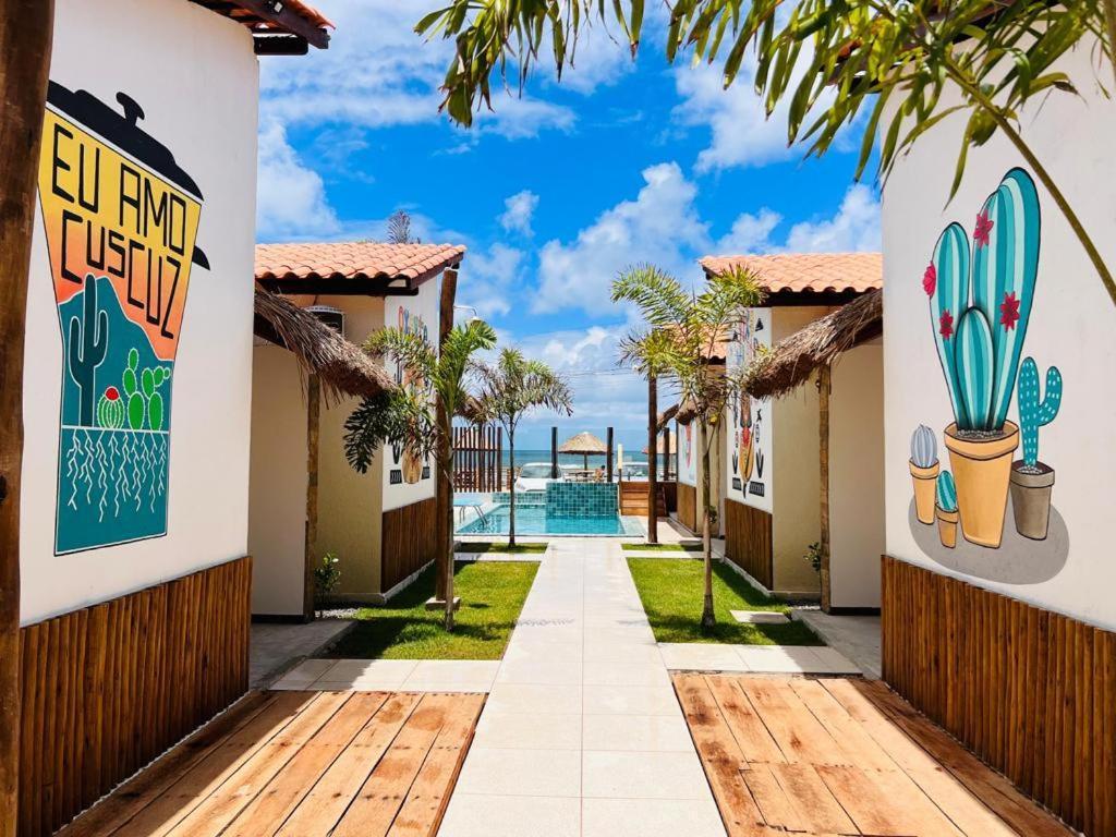 Flats Villas Litoral Sul - Praia Pontal Do Peba - Piacabucu - Al Eksteriør billede