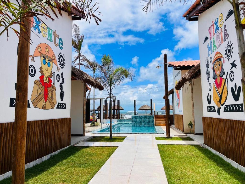 Flats Villas Litoral Sul - Praia Pontal Do Peba - Piacabucu - Al Eksteriør billede